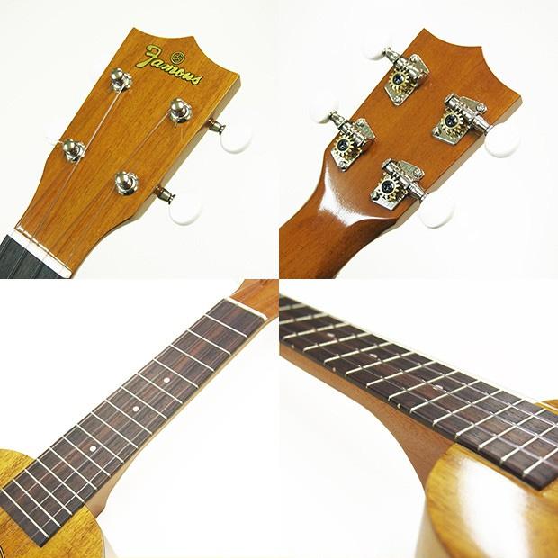 Famous フェイマス FS-5G ピン×2個取付け(ストラップ付) 国産ソプラノ