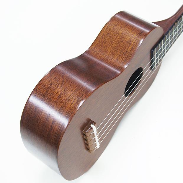 Famous フェイマス 国産ウクレレ FS-6CST ソプラノ マホガニートップ単