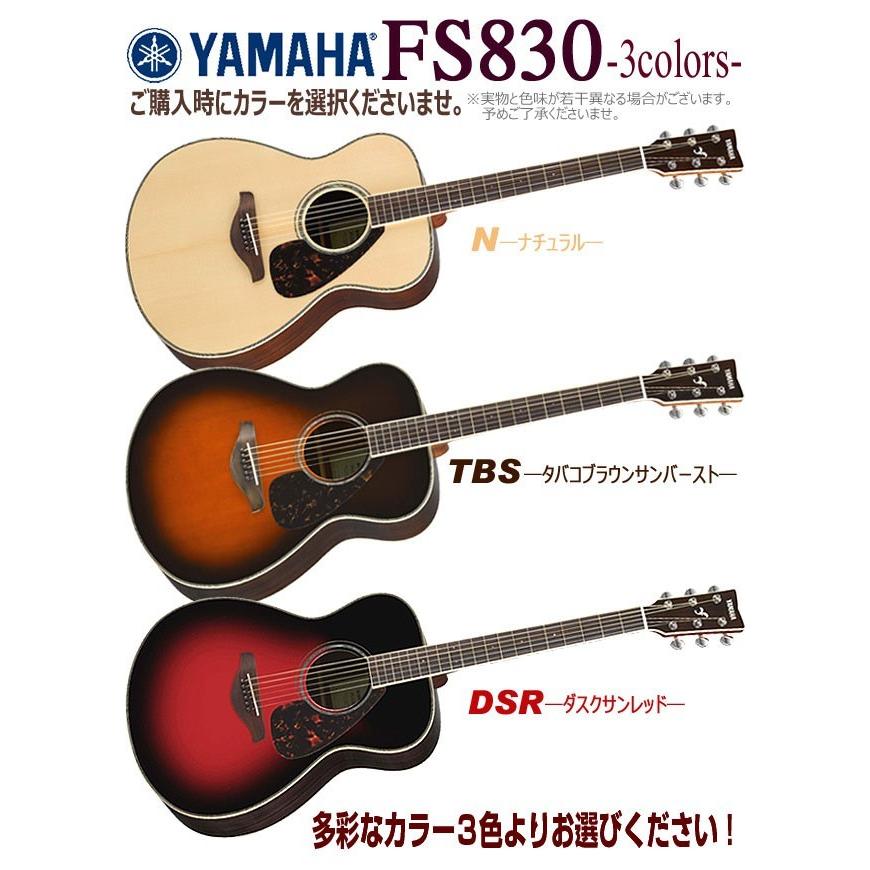 ヤマハ アコースティックギター YAMAHA FS830 アコギ 初心者 13点 