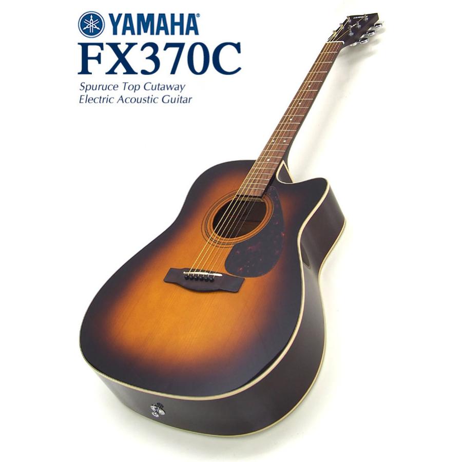 YAMAHA ヤマハ エレアコ FX370C TBS タバコサンバースト