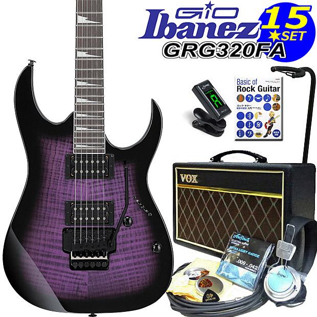 Ibanez（アイバニーズ） Gio Ibanez GRG320FA TVT エレキギター 初心者 