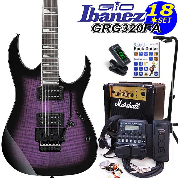 Ibanez（アイバニーズ） Gio Ibanez GRG320FA TVT エレキギター 初心者