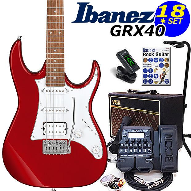 Ibanez（アイバニーズ） GRX40 CA エレキギター 初心者セット18点 VOX