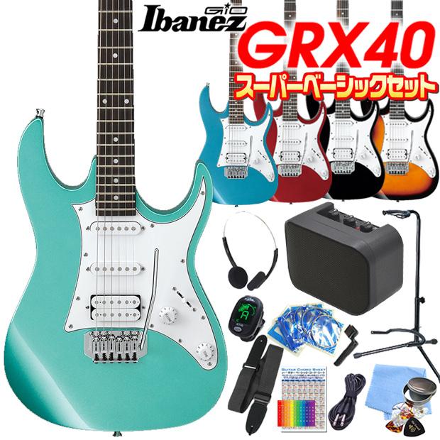 Ibanez Gio GRX40 エレキギター メタリックレッド 弦交換済 楽天市場