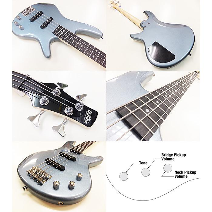Gio Ibanez GSR180-BEM アイバニーズ 4弦エレキベース 入門8点セットの画像