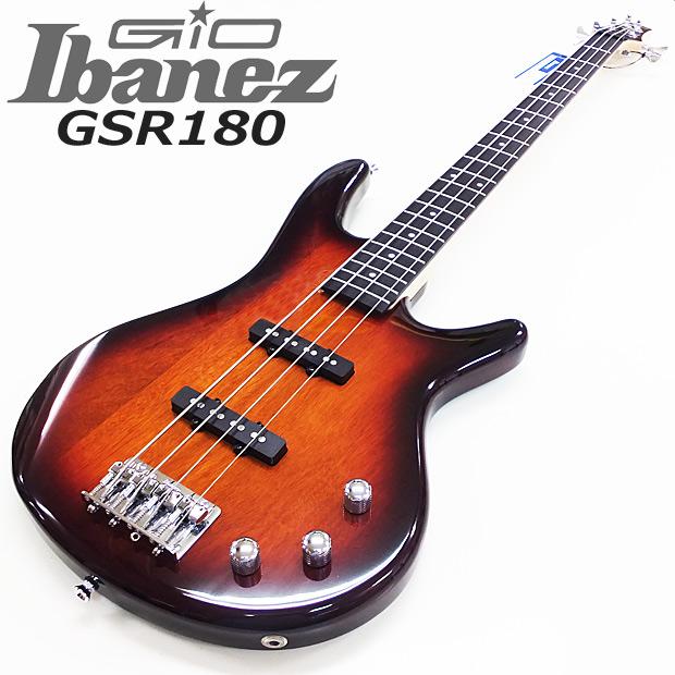 Gio Ibanez GSR180-BS アイバニーズ 4弦エレキベース 入門8点セットの画像