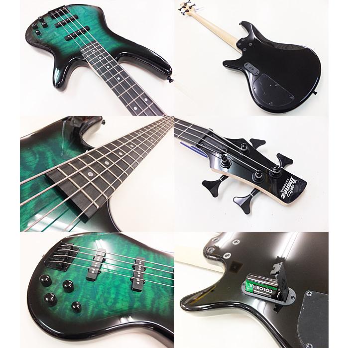 Gio Ibanez GSR280QA-TMS アイバニーズ 4弦エレキベース 入門8点セットの画像