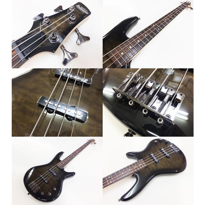 IBANEZ エレキベース GSR370-TKS【初心者向け】【アクセサリー付】 Amazon | GIO Ibanez アクセサリーセット付き初心者向け4弦エレキ