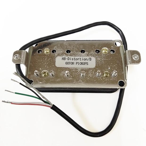 GOTOH Pickups HB-Distortion B(リア用) Zebra(ゼブラ) ハムバッカー
