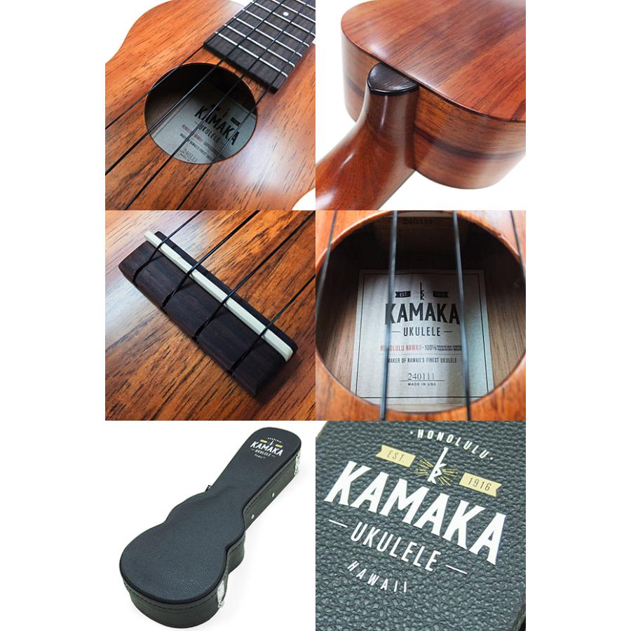 KAMAKA カマカ ウクレレ HF-1 スタンダード ソプラノ #240111 ハード  