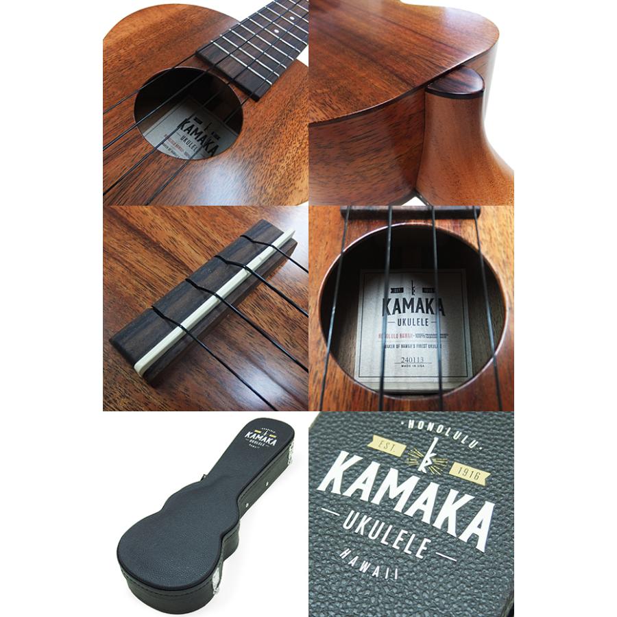 KAMAKA カマカ ウクレレ HF-2 コンサート #240113 ハードケース付  