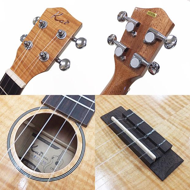 Kai Ukulele カイ ウクレレ KCI-90 コンサート チューナー付 フレイム