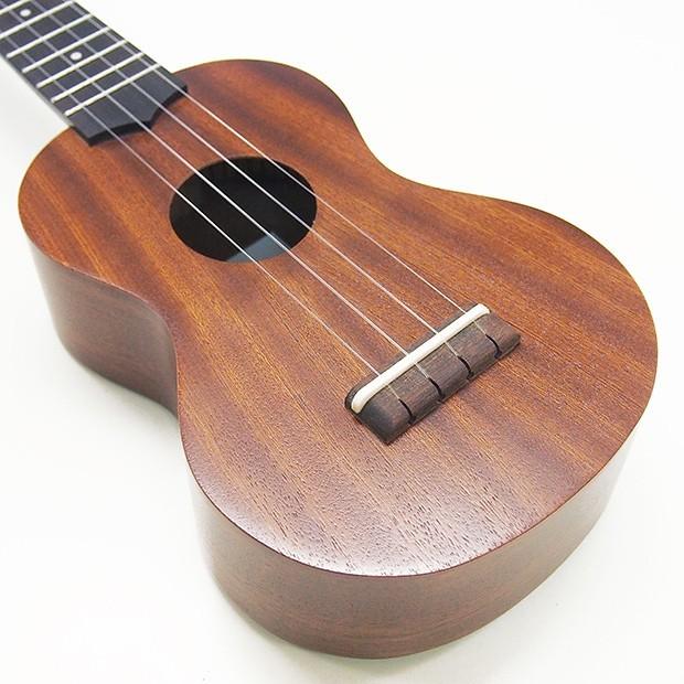 キワヤ ウクレレ KSU-1 ソプラノ 初心者入門9点セット マホガニー