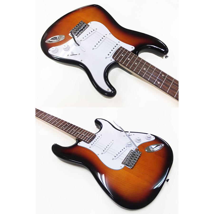 5685④★FERNANDES エレキギターとギターケースセット★ FERNANDES（フェルナンデス） LE-1Z 3S BKL エレキギター 初心者セット