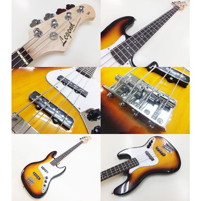 ベース 入門セット レジェンド Legend LJB-Z /3TS  初心者入門セット13点の画像