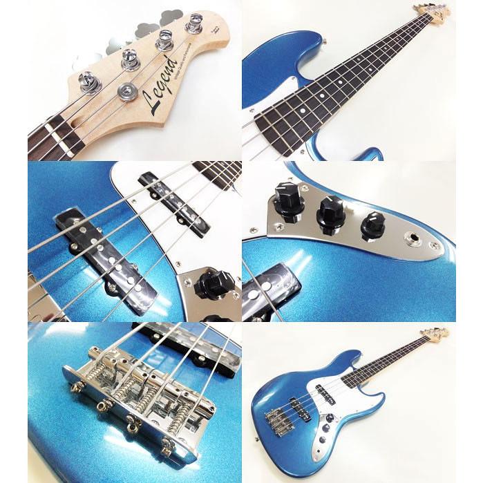 ベース 入門 初心者 セット レジェンド Legend LJB-Z/MBL 13点セットの画像