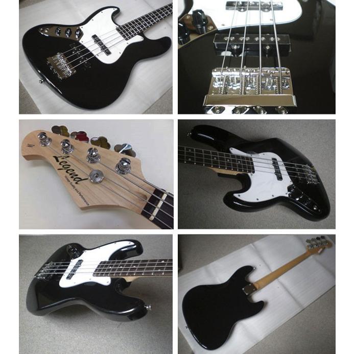 ベース 左利き 入門セット Legend LJB-Z-LH/BLK 左利きモデル   初心者入門セット8点  ベース入門セットの画像