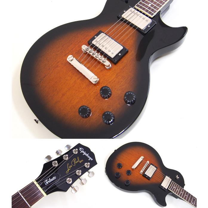 ラスト出品限定価格‼️超絶激シブ！！エピフォンレスポール　ファイヤーパターン！！ Epiphone（エピフォン） Les Paul Tribute レスポール トリビュート