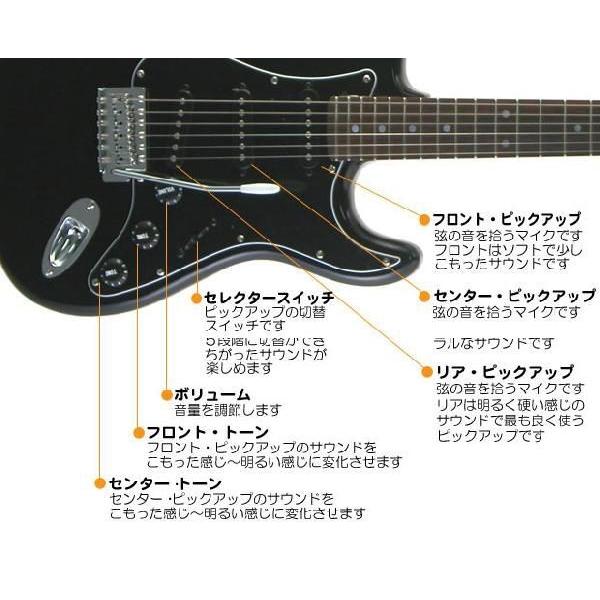エレキギター 初心者セット LST-Z/B-BKBK レジェンド レジェンド 15点セットの画像