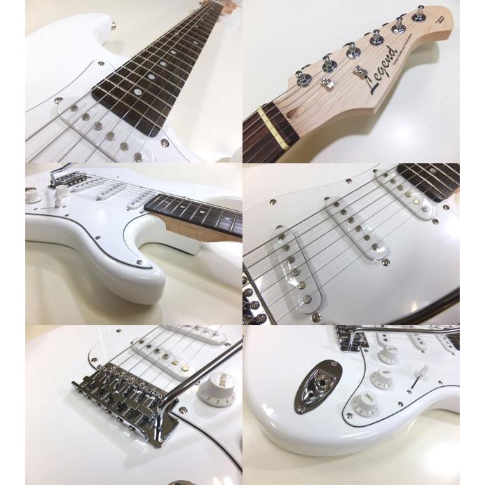 エレキギター 初心者セット LST-Z/WH レジェンド 15点セットの画像