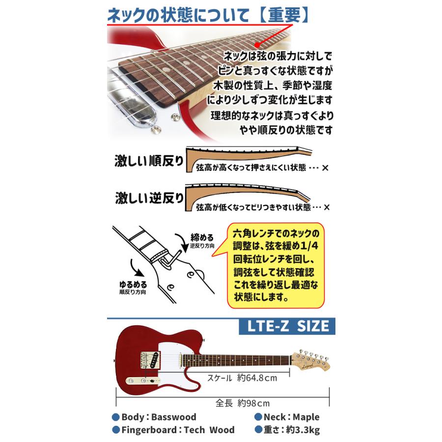 Aria Proll エレキギター 初心者 セット テレキャスタータイプ Legend