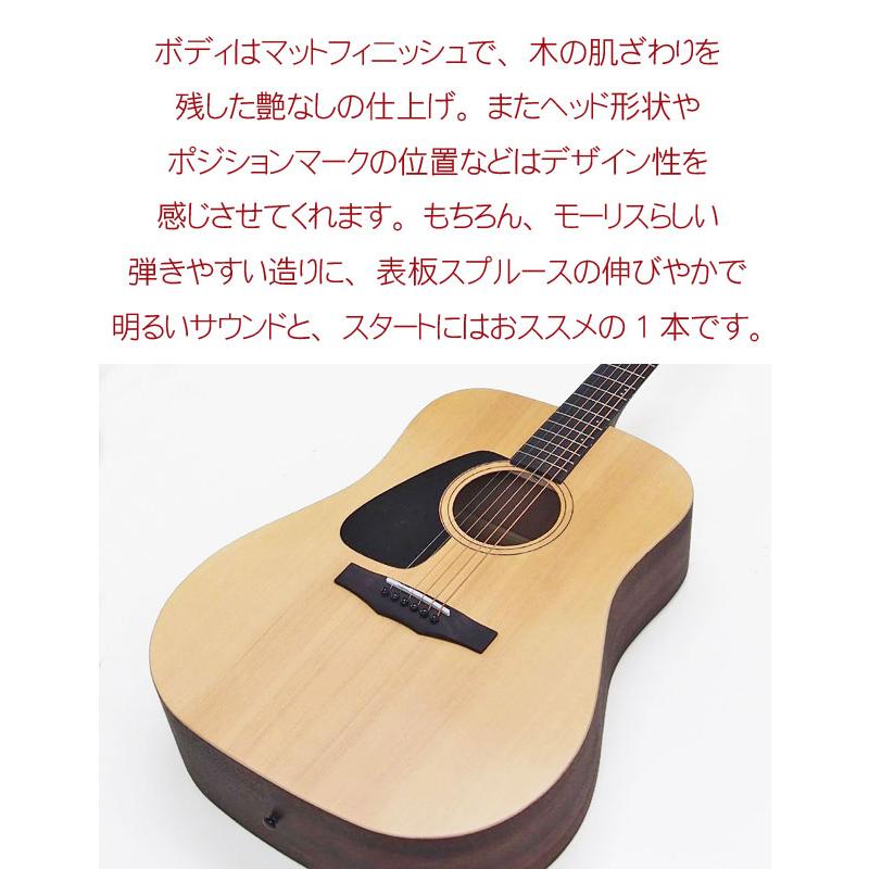 Morris モーリス アコースティックギター MORRIS M-011 LH NAT