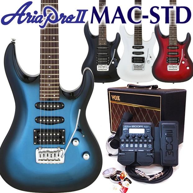 Aria Proll エレキギター 初心者 入門 AriaProII MAC-STD VOXアンプ