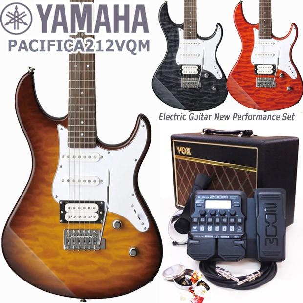 YAMAHA（ヤマハ） エレキギター PACIFICA212VQM VOXアンプ ZOOM