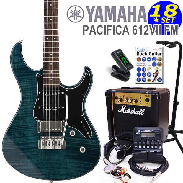 YAMAHA Pacifica 612 VII FM セミハードケース付きセット