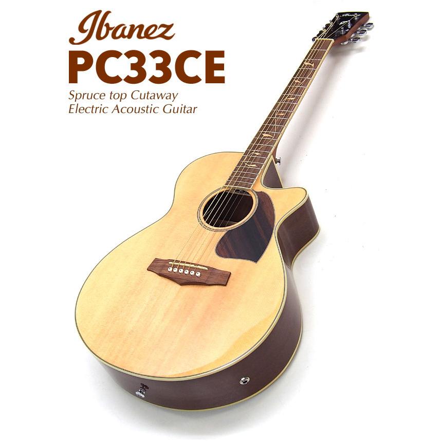 Ibanez アイバニーズ PC33CE NT エレアコ アコースティックギター エレクトリック アコギ初心者｜ebisound｜02