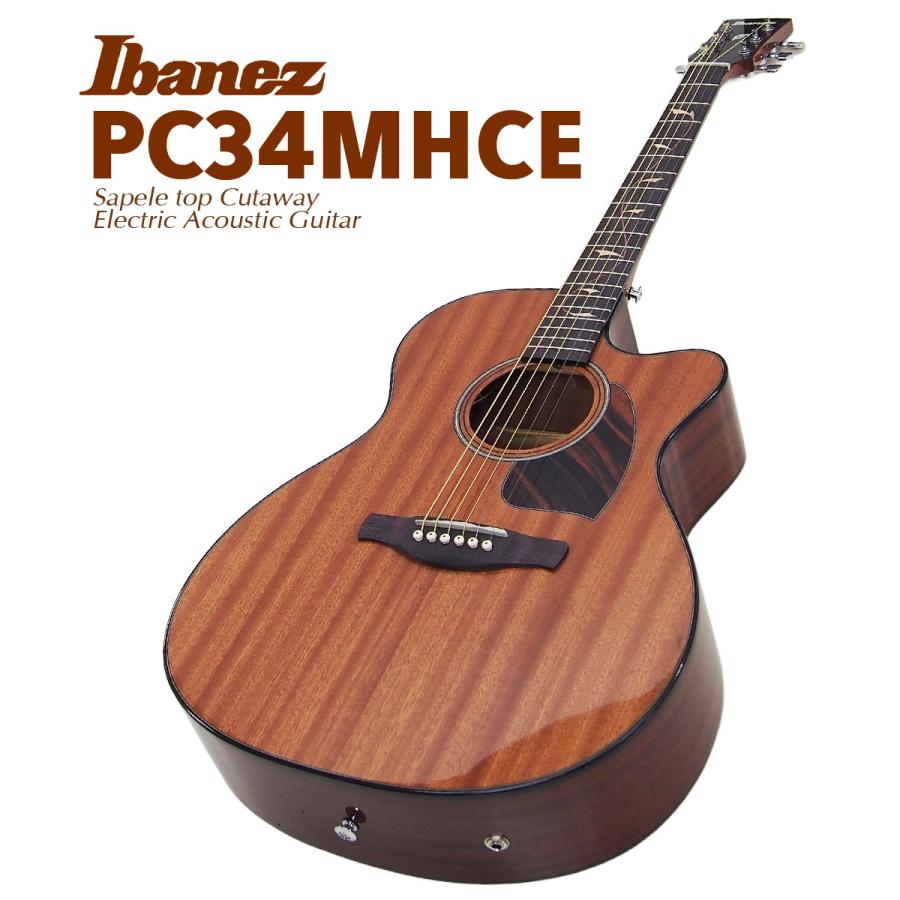 Ibanez（アイバニーズ） PC34MHCE NT エレアコ アコースティックギター