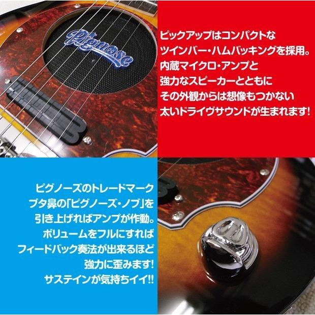 Pignose ピグノーズ PGG-200 BS アンプ内蔵ミニギター 専用ケース付属