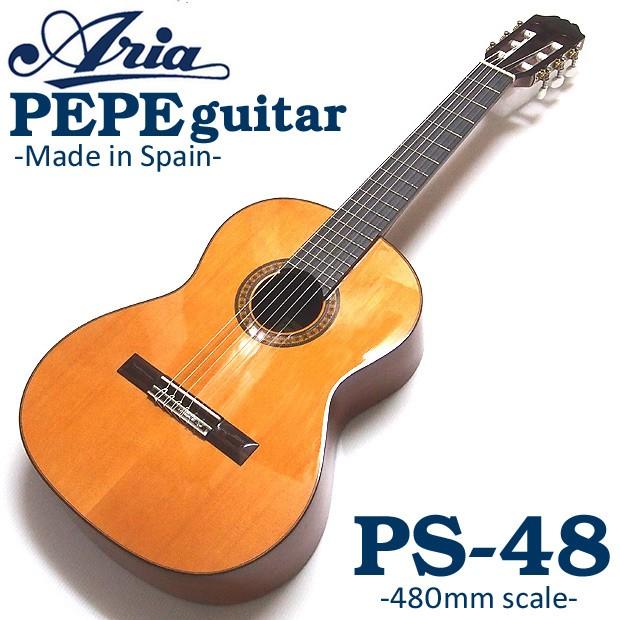 ARIA（アリア） PS-48 PEPE ペペ ミニ クラシックギター 初心者 11点 