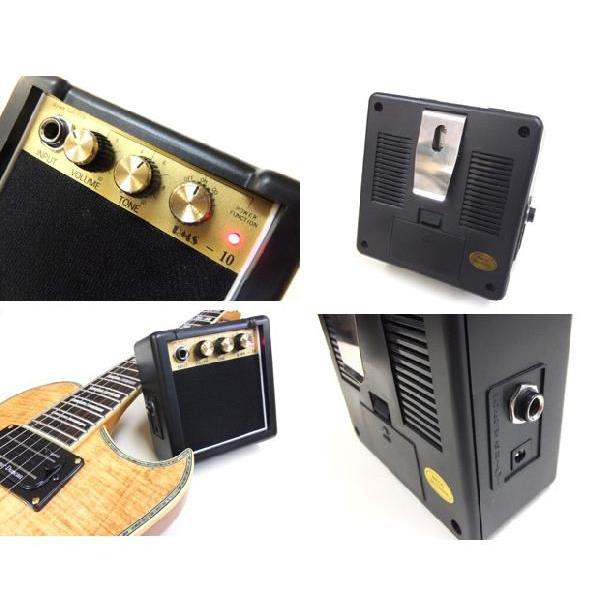 エレキギター、ハードケース、ミニアンプ、シールド、アダプター