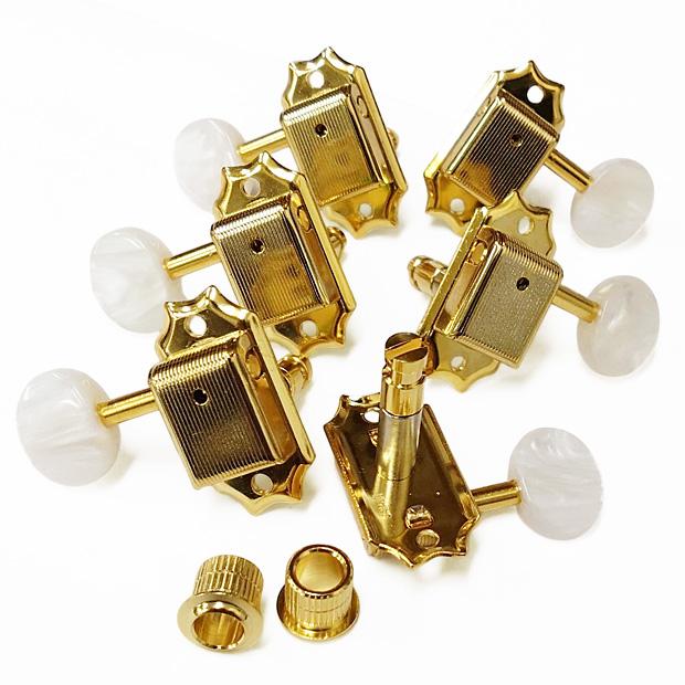 GOTOH SD90 MG P5W G(ゴールド) マグナムロック ギター ペグ L3R3 両側 