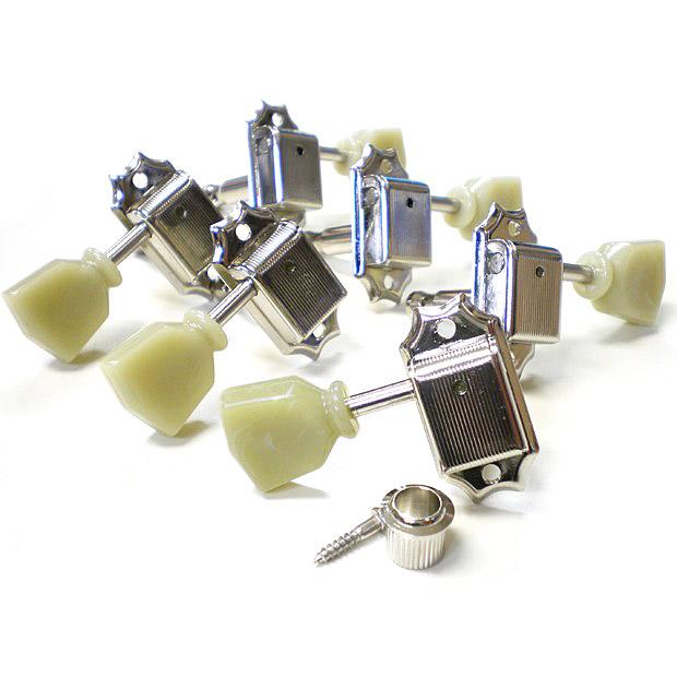 GOTOH SD90 SL N ゴトー ギター ペグ ニッケル 両側タイプ 6個セット