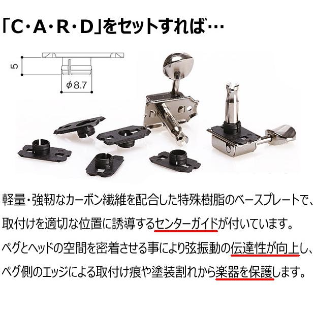 GOTOH SDS510 05M N(ニッケル) ゴトー ギター ペグ 片側６連【SDS510-05M/N】の画像