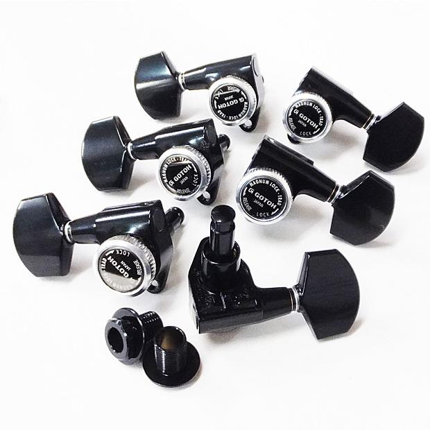 ゴトー ギター ペグ GOTOH SG301 MG-T 01 B(ブラック) マグナム