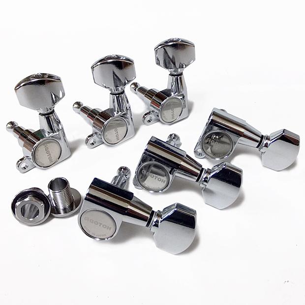 GOTOH ゴトー ギター ペグ SG360 07 C(クローム) L3R3 両側 6個セット