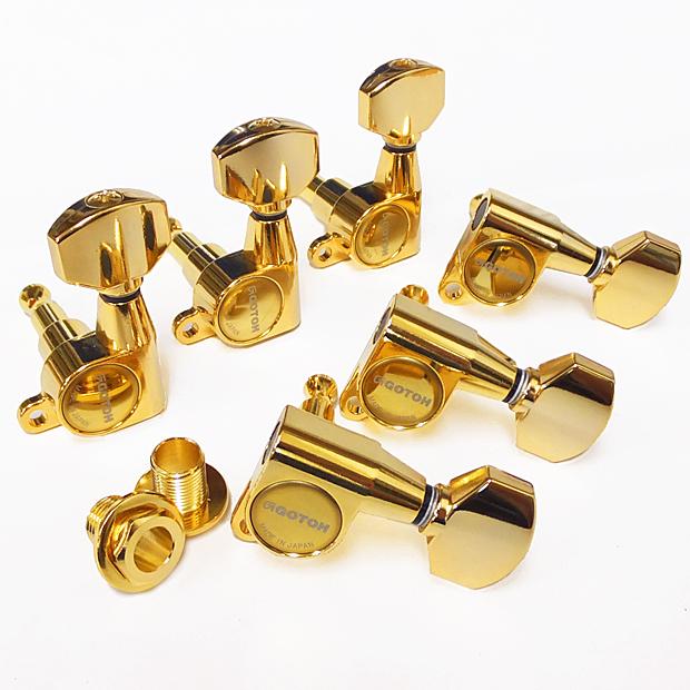 GOTOH ゴトー ギター ペグ SG360 07 G(ゴールド) L3R3 両側 6個セット