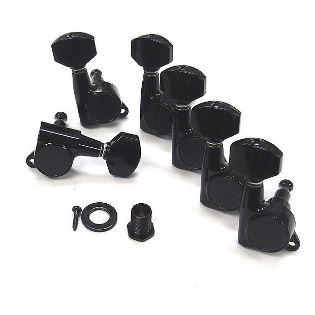 FERNANDES エレキギター ブラック　ペグ/GOTOH ゴトー ギター ペグ GOTOH SG381 07 B L6 ブラック 片側 6個セット