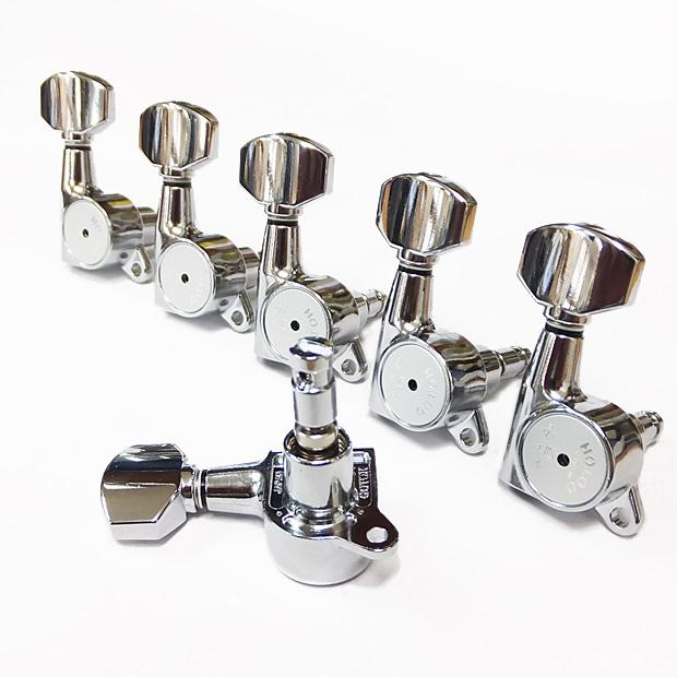 ゴトー ギター ペグ GOTOH SG381 HAP-M 07 C(クローム) L6 片側 6個