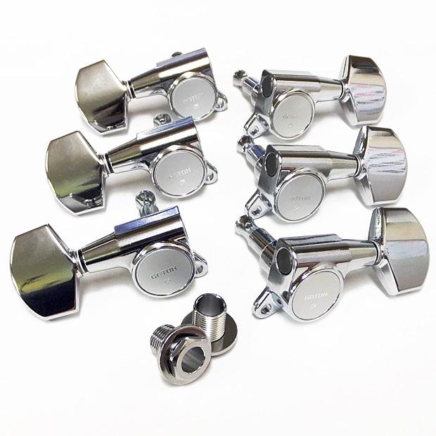 ゴトー ギター ペグ GOTOH SG381 01 C L3 R3 クローム 両側 6個