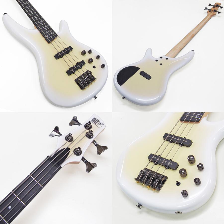 Ibanez SR280E CNW アイバニーズ 4弦 ベース エレキベース 初心者 入門 イエローホワイト Canary Yellow White Burst_2