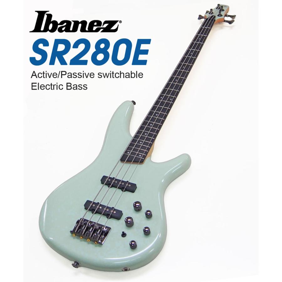 Ibanez SRGR 4弦エレキベース オリーブグリーン Ibanez（アイバニーズ） 【アクセサリー付き！】 Ibanez SR280E MGR 4