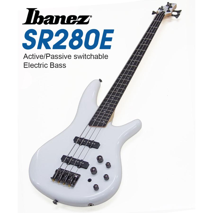 Ibanez エレキベース　おまけつき Ibanez（アイバニーズ） 【アクセサリー付き！】 Ibanez SR280E PW 4弦
