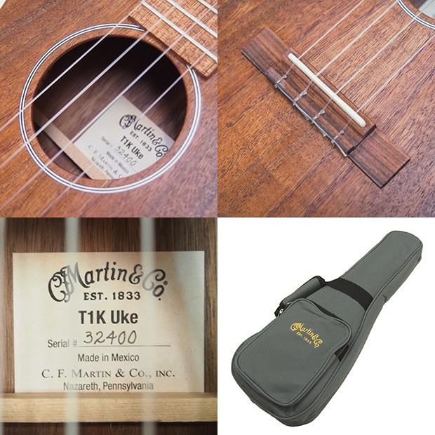 Martin マーティン ウクレレ T1K Uke テナー #32400 ハワイアンコア単