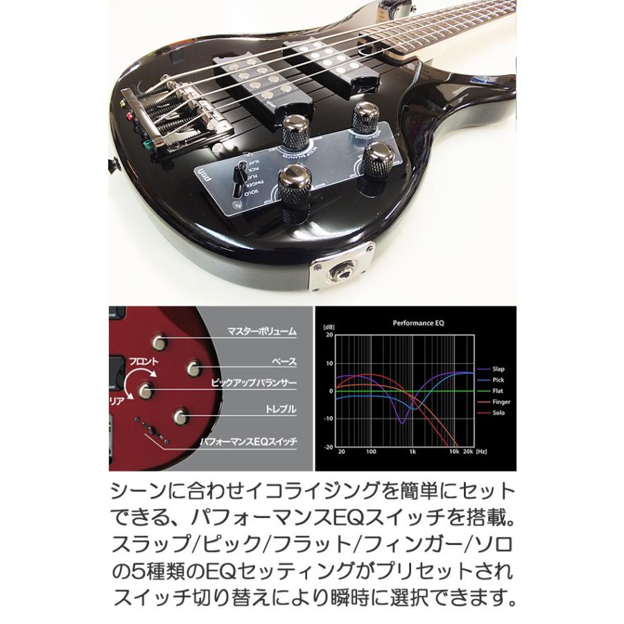 YAMAHA ベース TRBX304 BK  初心者 入門セット13点 ヤマハ エレキベースの画像