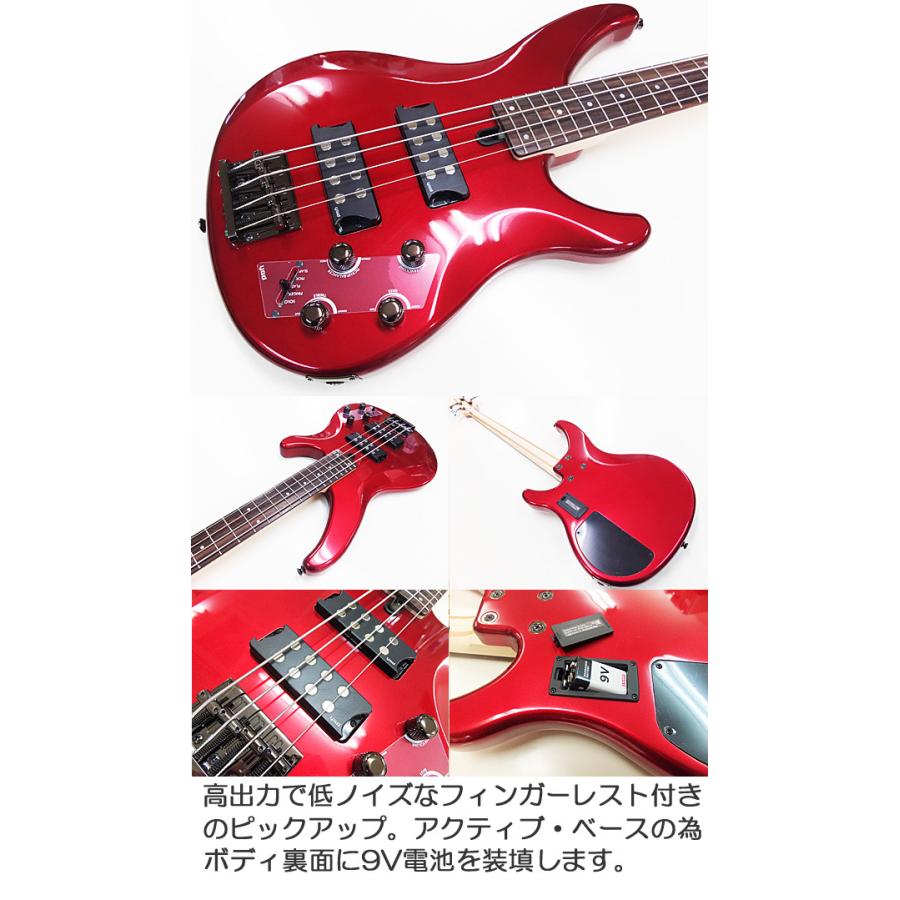 YAMAHA（ヤマハ） ベース TRBX304 CAR 初心者 入門セット13点 エレキ