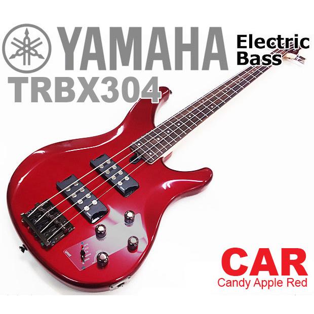 YAMAHA ヤマハ ベース TRBX304 エレキベース 初心者 入門 7点 ライトベーシック セット【ベース初心者】の画像